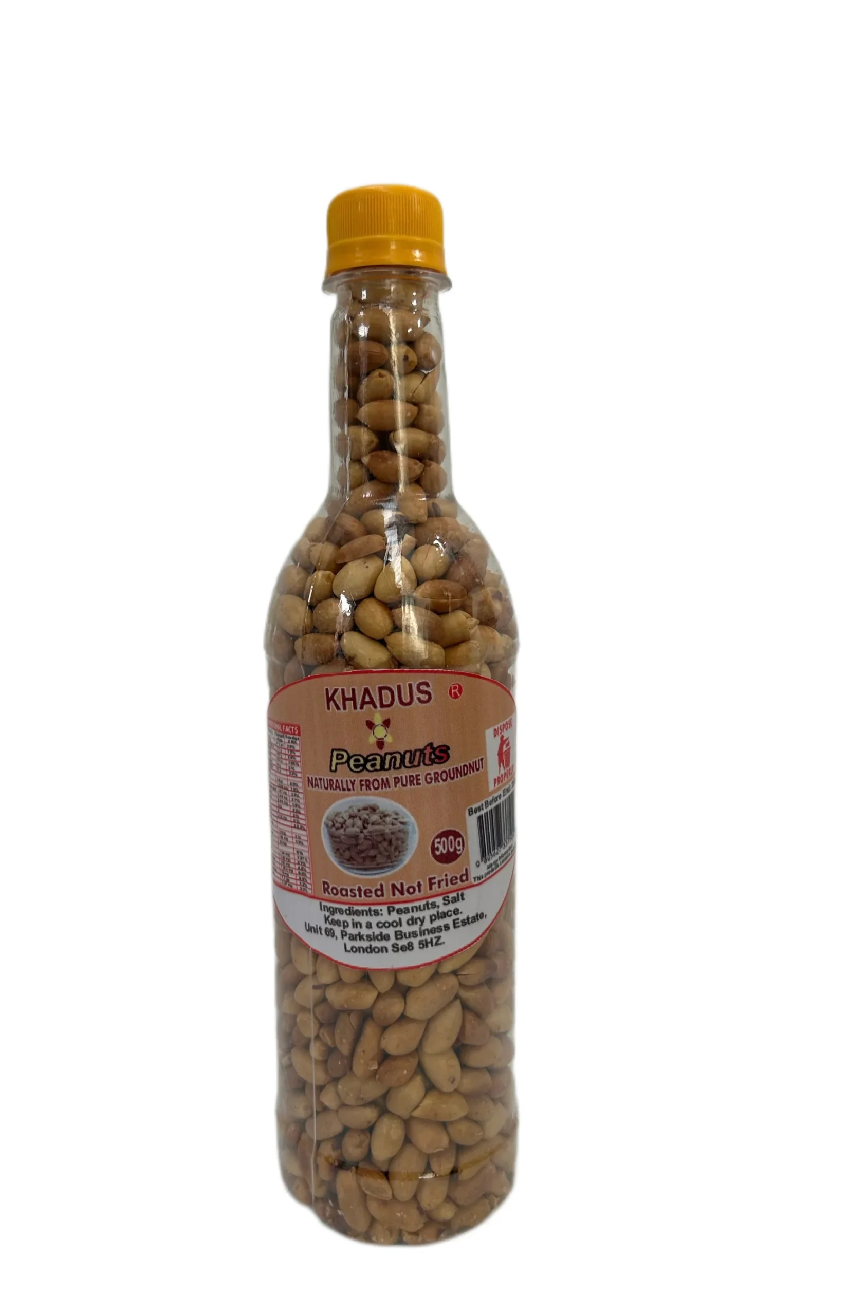 KHADUS ROASTED PEANUTS 500g