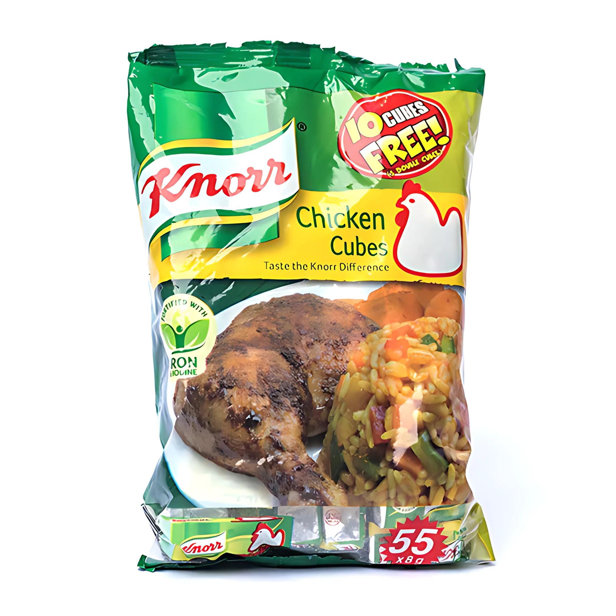 KNORR CHICKEN SEASONING CUBES 400g